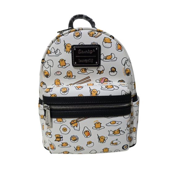 Loungefly Sanrio Gudetama the Lazy Egg Mini Backpack NWT